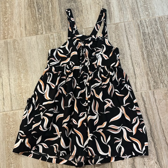 Anthropologie Hei Hei Palma Black Floral Romper Small - Picture 15 of 16